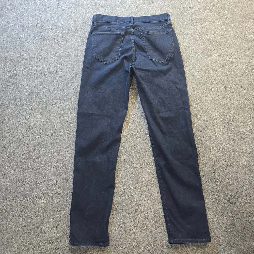Banana Republic Jeans Mens Size 32x34 Blue Dark Wash Stretch Tapered Capsule